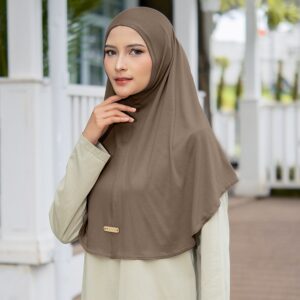 Maudie Hijab Daily Rayon - RM Dark Choco