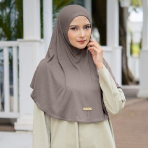 Maudie Hijab Instan Daily Rayon Semi Syar'i