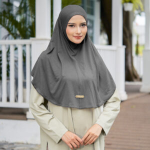 Maudie Hijab Daily Rayon - RM Dark Grey
