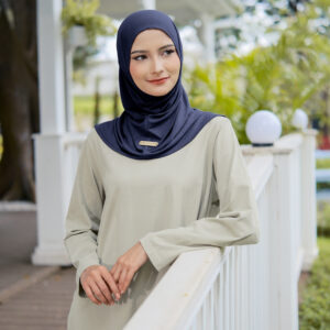Shalwa Hijab Sport Rayon - SR Navy